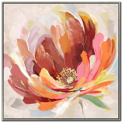 Colourful Bloom A 32" x 32" **Store Pickup Only**