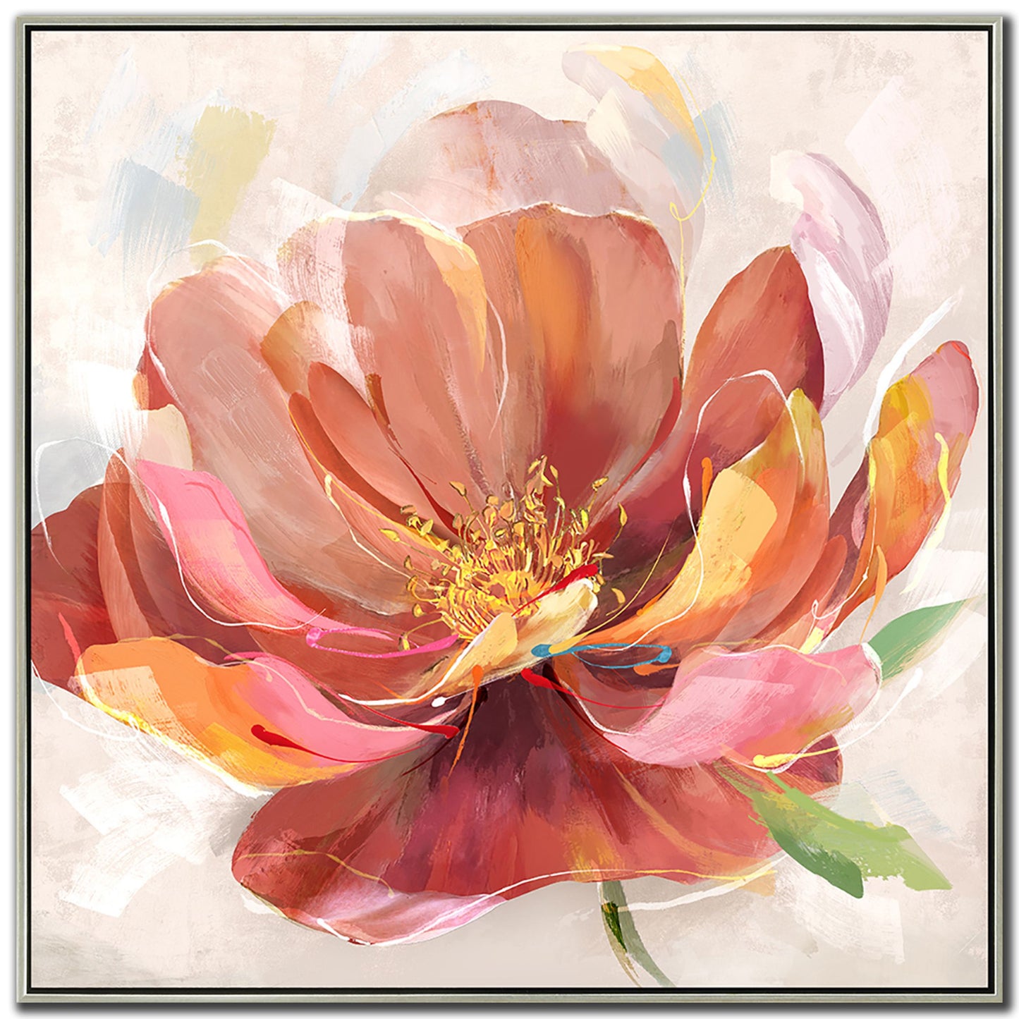 Colourful Bloom B 32" x 32" **Store Pickup Only**