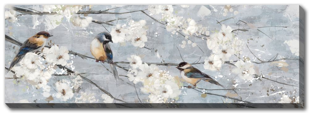 Three Birds Print 20" x 59"  *Pick Up Only