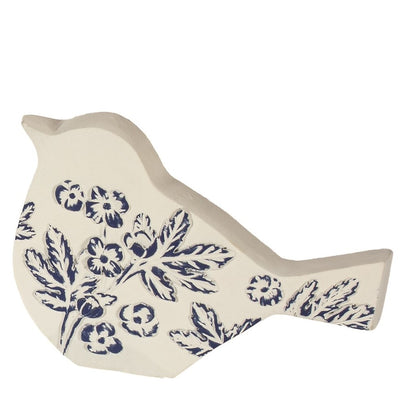 Ivory and Blue Embossed Bird Assorted Styles