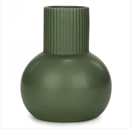 Green Bubble Vase