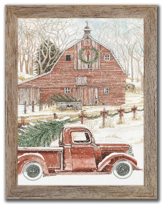 Rustic Holiday II Print *Store Pick Up Only