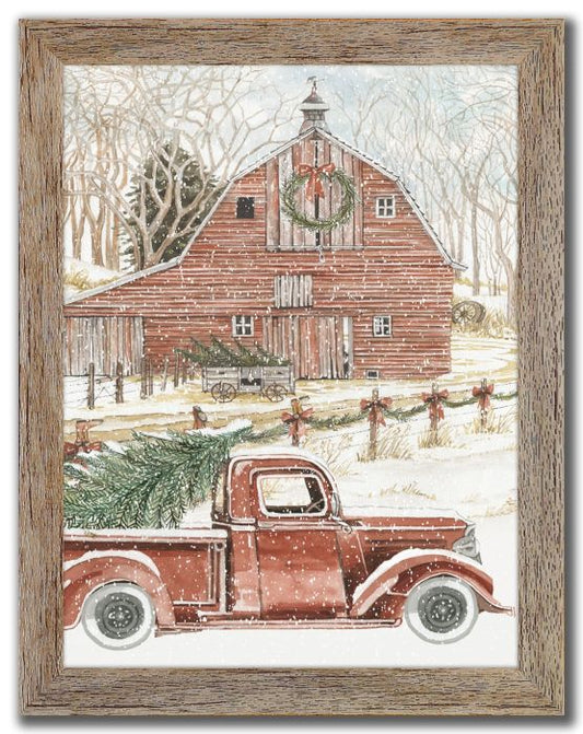 Rustic Holiday II Print *Store Pick Up Only