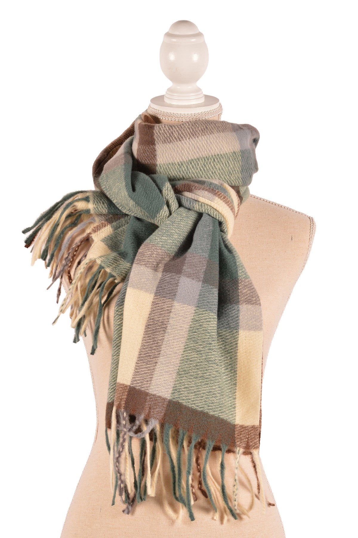 Madras Print Scarf