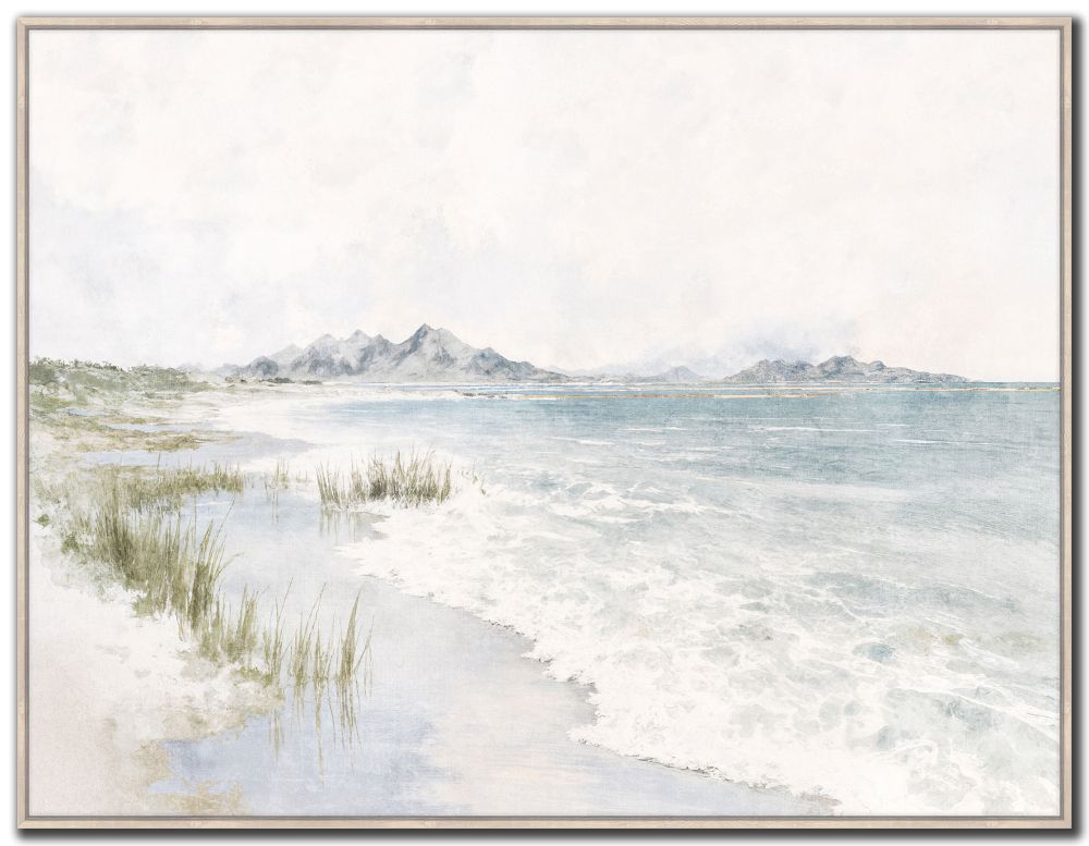 Water Coming Into Shoreline Print *Store Pick Up Only