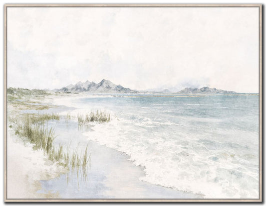 Water Coming Into Shoreline Print *Store Pick Up Only