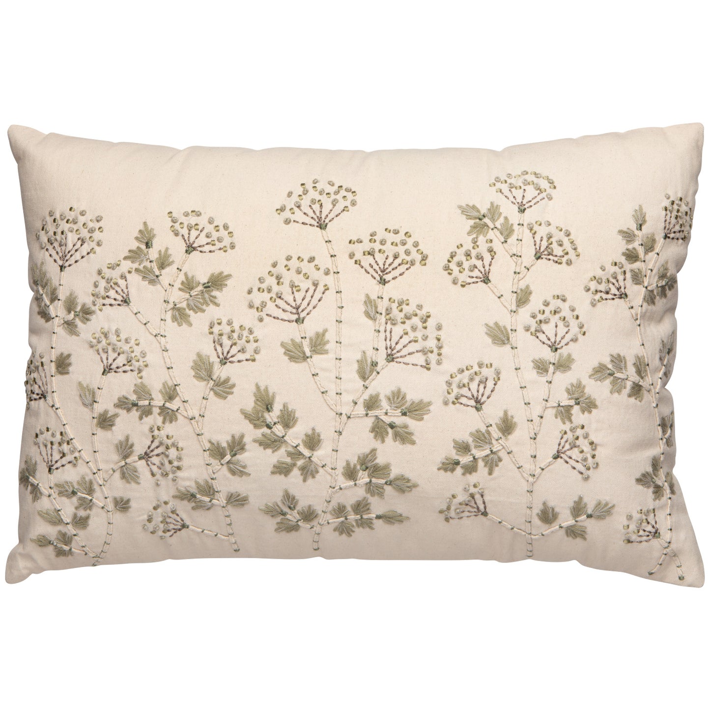 Yarrow Embroidered Cushion