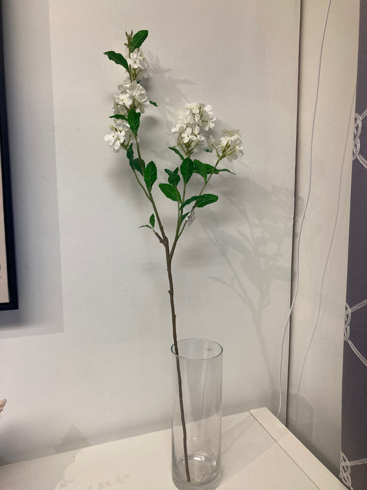 White Phlox Stem 33.5"