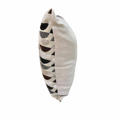 Cabo Cushion - Grey and Black