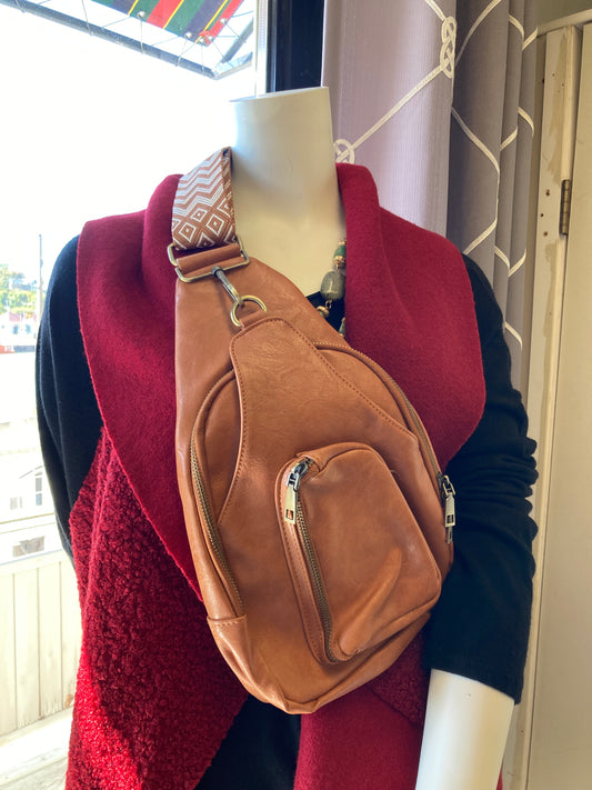 Crossbody Bag - Tan