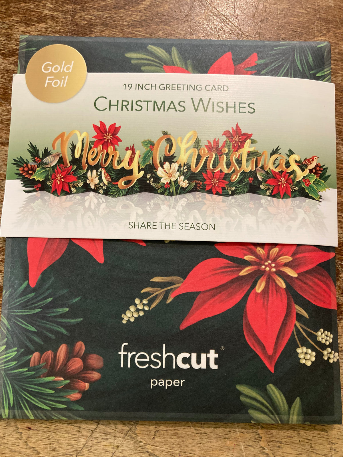 Mini Pop Up Card - Christmas Wishes
