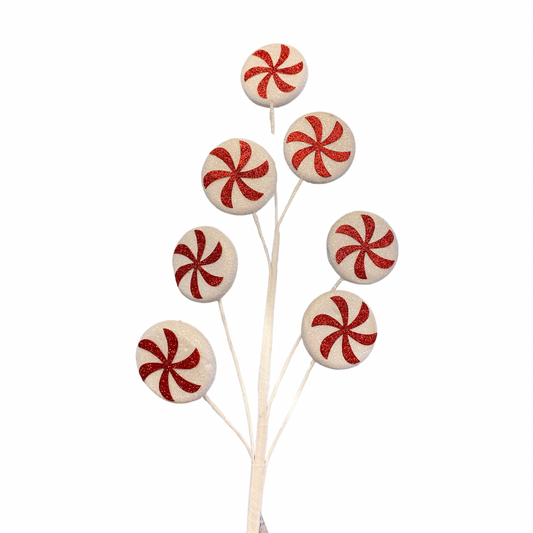 Glitter Candy Decorative Spray 26"