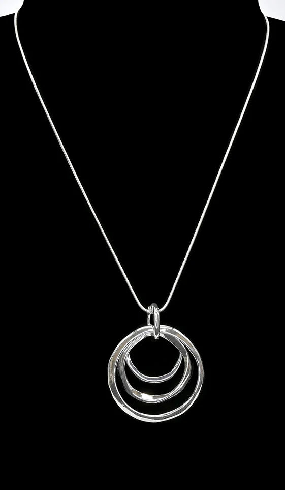 Triple Circles Necklace