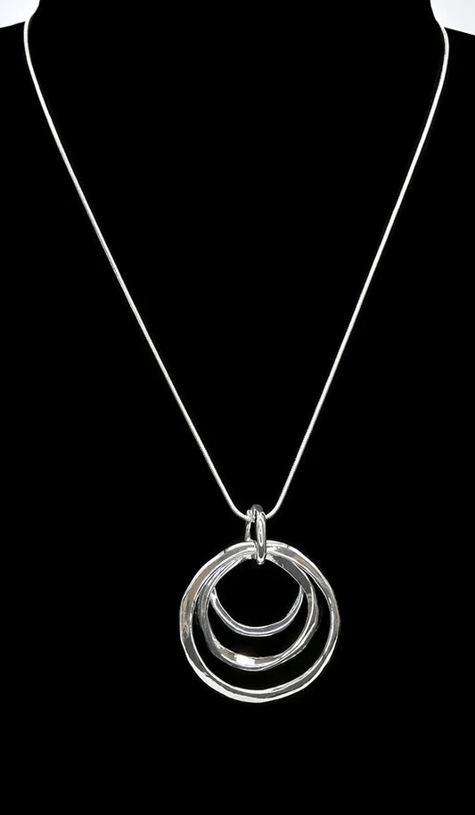 Triple Circles Necklace