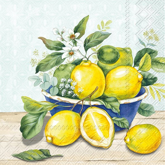 Napkin - Lemon in Bowl (2 Sizes)