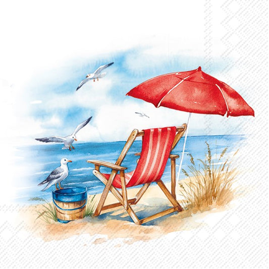 Beach Day Paper Napkins