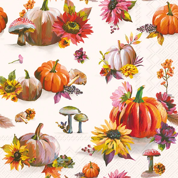 Soft Pumpkin - Luncheon Napkins