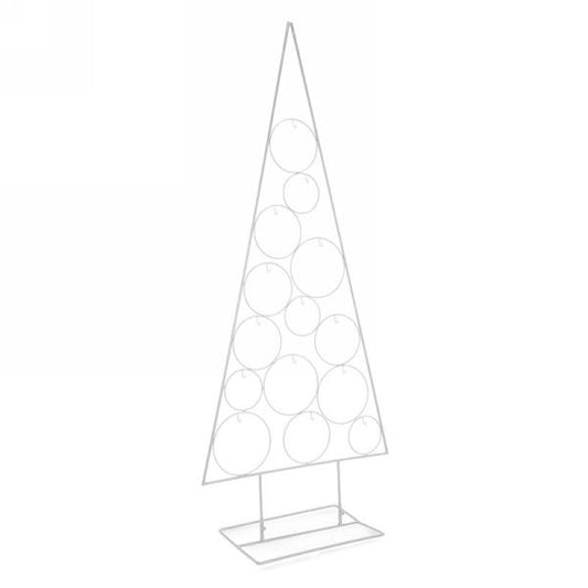 White Metal Tree Rack **Pick Up Only