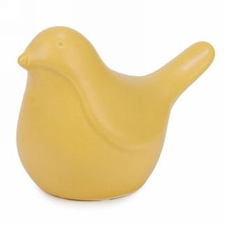 Mustard Ceramic Bird