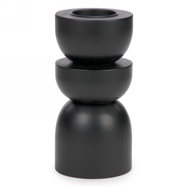 Black TeaLight Holder - Large