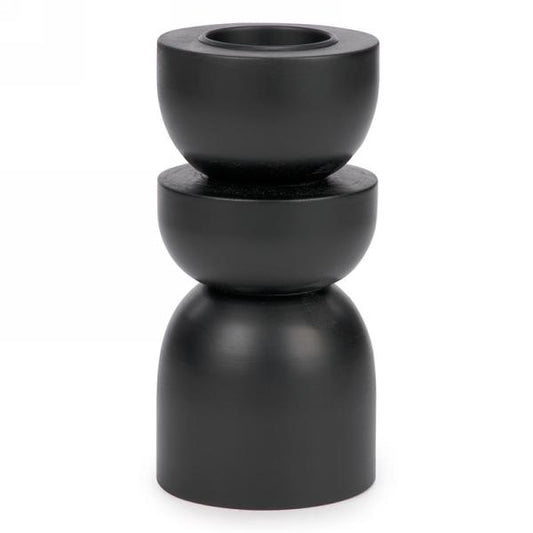 Black TeaLight Holder - Large
