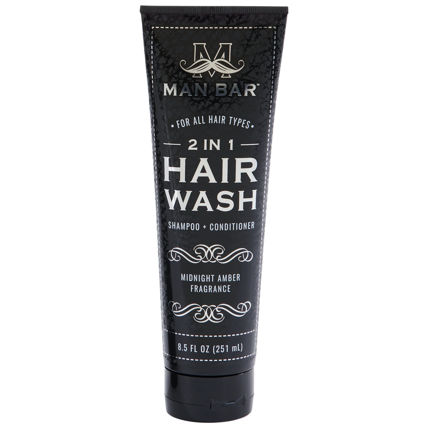 Man Bar 2 in 1 Hair Wash - Midnight Amber - Joshua & Company