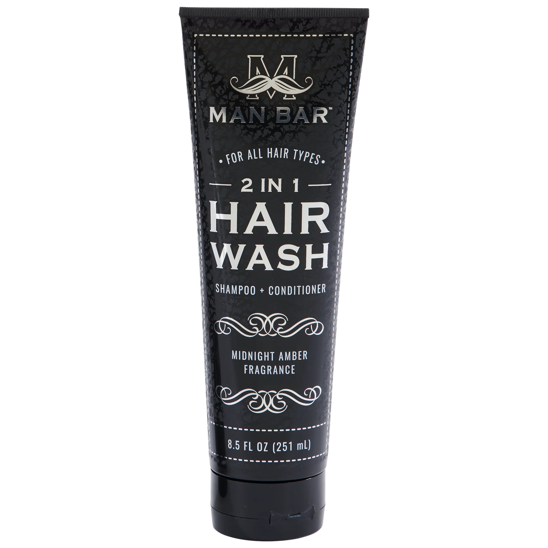 Man Bar 2 in 1 Hair Wash - Midnight Amber - Joshua & Company