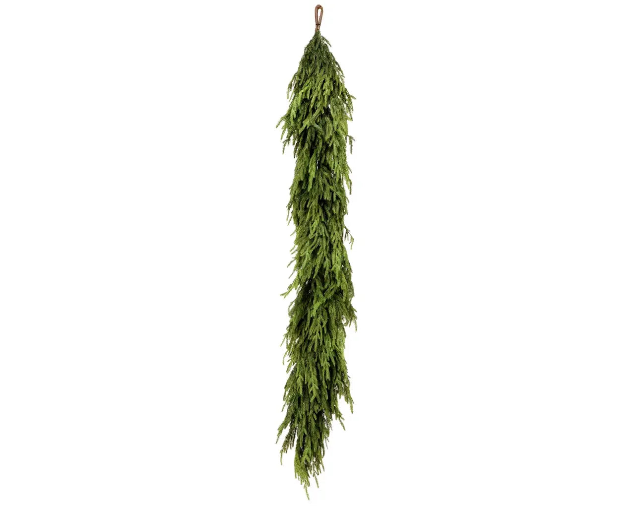 Real Touch Norfolk Pine Garland 72″x16″ – Green
