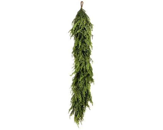 Real Touch Norfolk Pine Garland 48″ x 16″ – Green