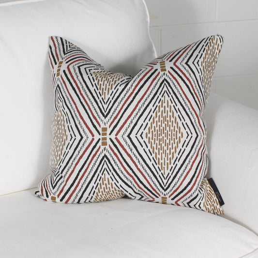 Maeva Cushion - Brick
