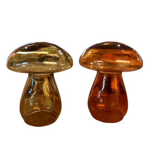 Glass Mushroom - Medium (assorted colours)