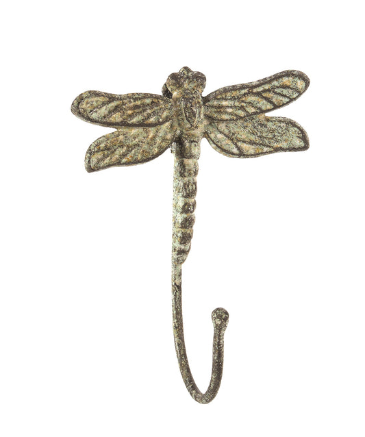 Green Dragonfly Wall Hook