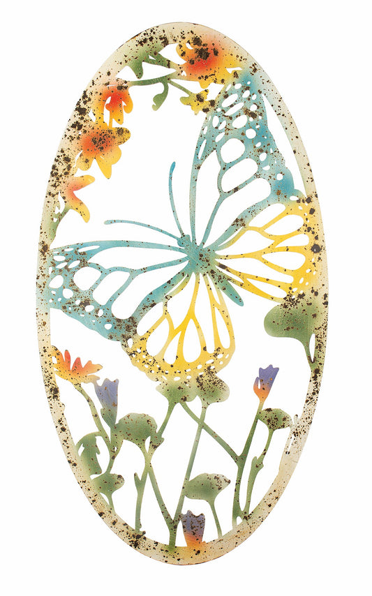 Iron Butterfly Wall Decor
