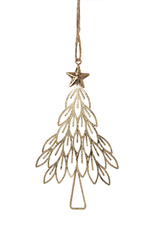 Gold Tree Ornament
