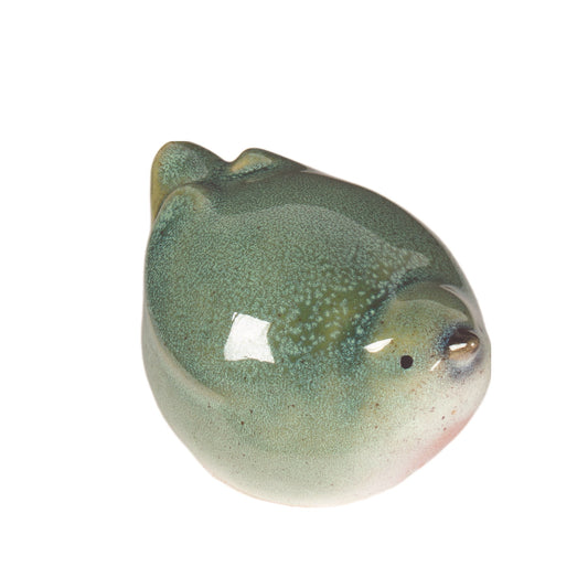 Green Ceramic Bird - Small