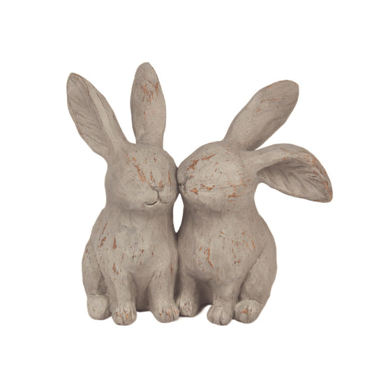 Decorative Pair of Bunnies