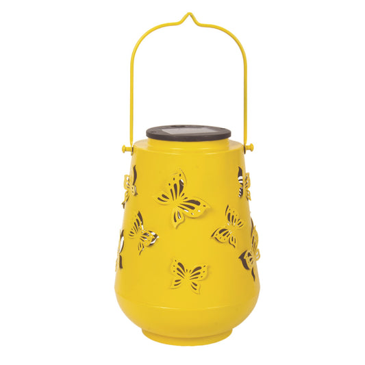 Yellow Butterfly Solar Lantern