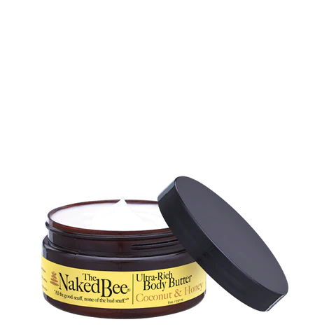 The Naked Bee Ultra Rich Body Butter - Coconut and Honey 8 oz