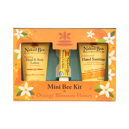 The Naked Bee - Orange Glossom Honey Mini Bee Kit