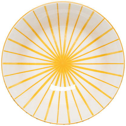 Sunburst Stamped Bowl 8 inch