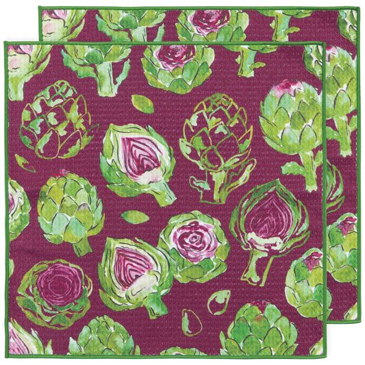 Renew Microfibre Dishcloth- Artichoke Set of 2