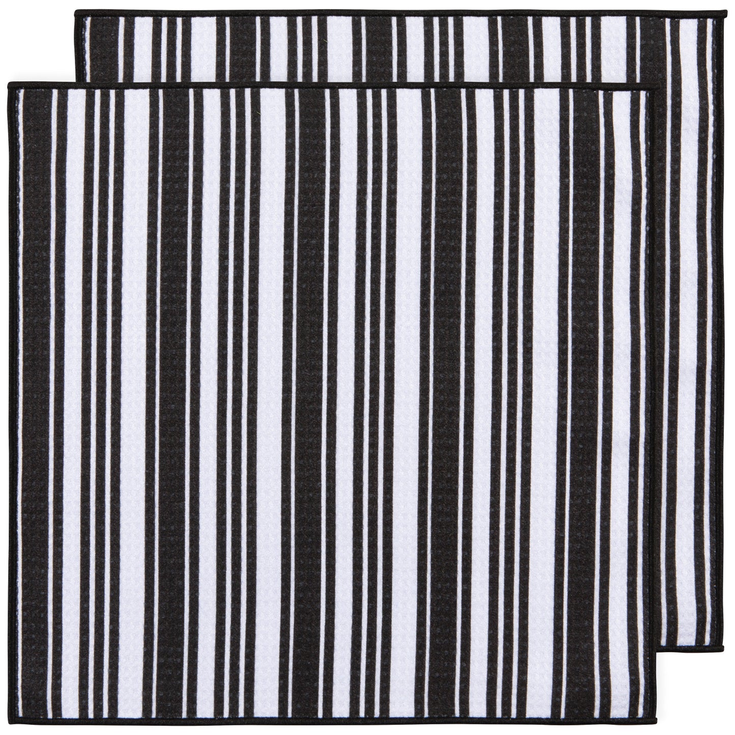 Black Recycled Microfibre Dishcloths Set of 2