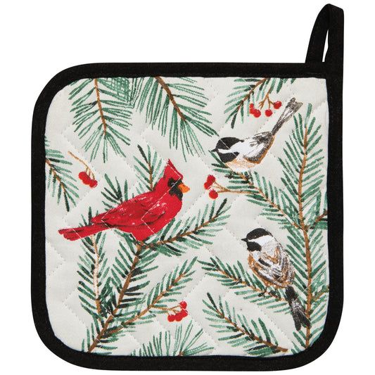 Birds and Boughs Pot Holder