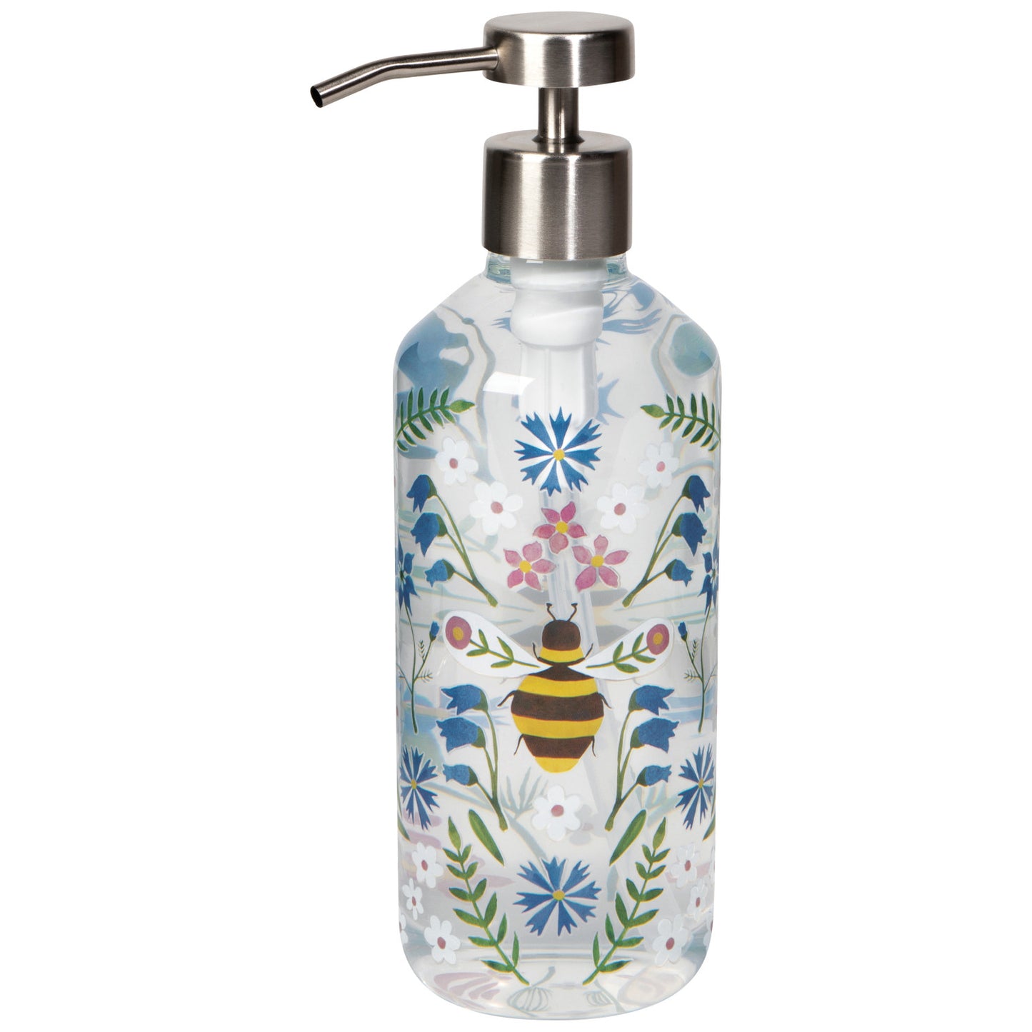 Bee Garden Glass Soap Pump - Joshua & Company