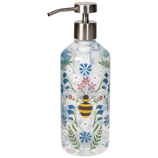 Bee Garden Glass Soap Pump - Joshua & Company