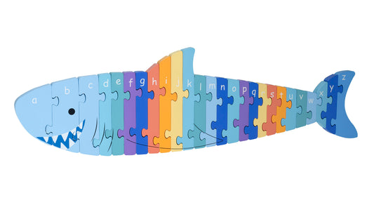 Shark Alphabet Wooden Puzzle