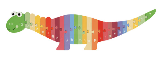 Dinosaur Alphabet Wooden Puzzle