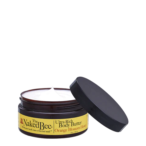 The Naked Bee Ultra Rich Body Butter Orange Blossom Honey 8 oz