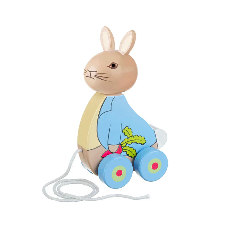 Peter Rabbit Rocking Toy Peter Rabbit Pull Along Wooden Toy – Joshua & Company