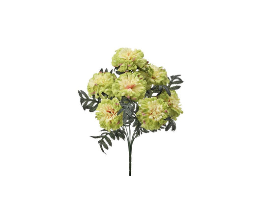 Marigold Bush Spray - Green 14"